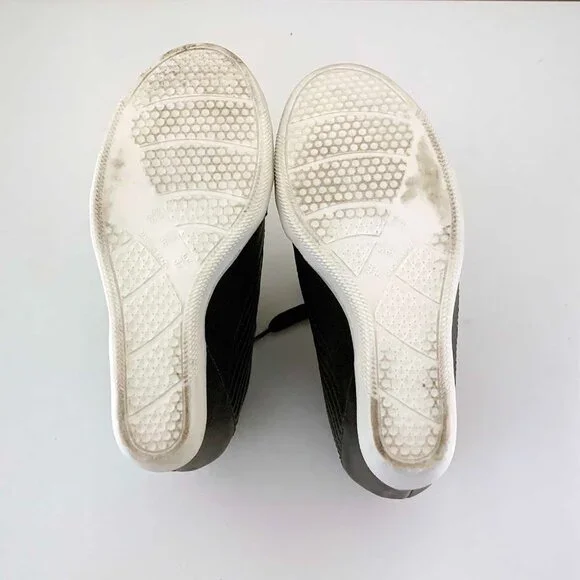 Black Harley-Davidson Parkdale Zip-Up Leather Booties with Hidden 3.25" Wedge 7 - Picture 6 of 8